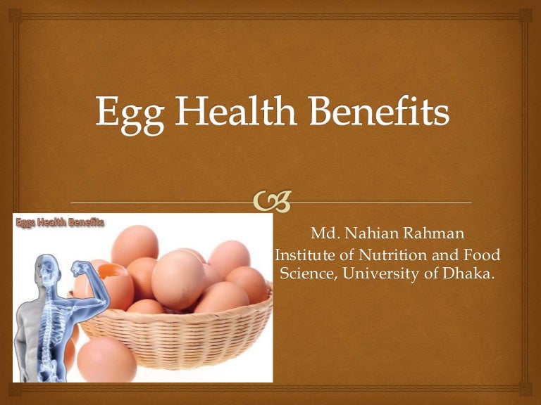 Egg health benefits