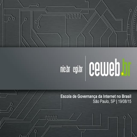 Internet e Web NÃO SÃO as mesmas coisas