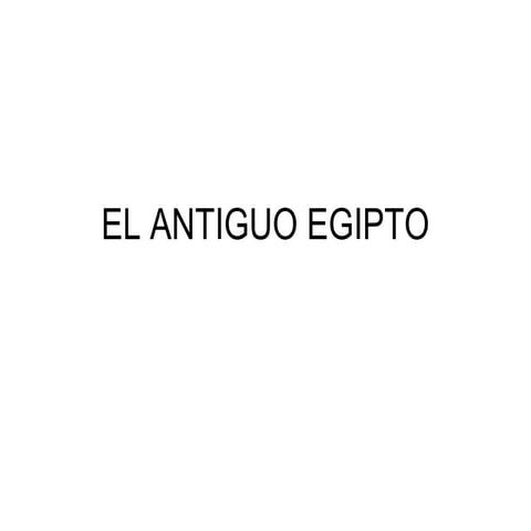 antiguo egipto 1