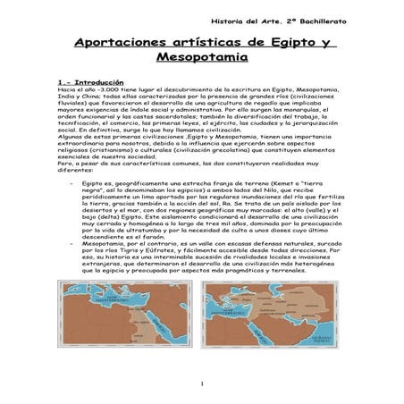 Egipto y mesopotamia