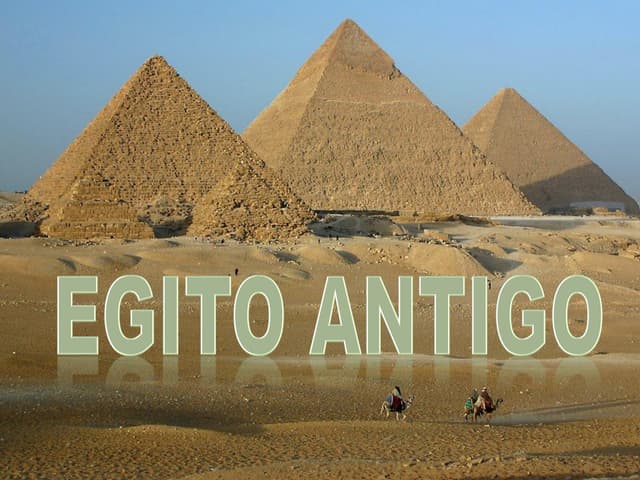 Egito Antigo: Nilo, economia e soci...