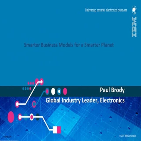 Making Your Electronics Business Smarter