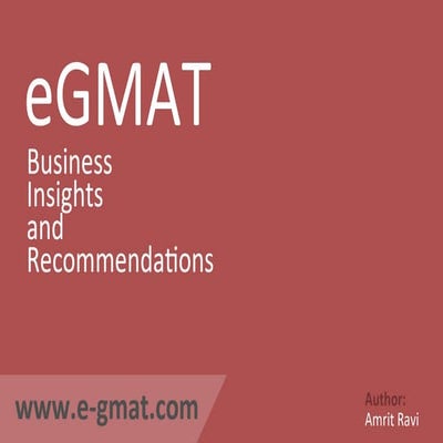 Marketing Strategy Evaluation - Recommendations