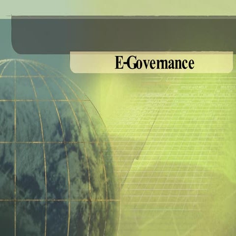 E Governance