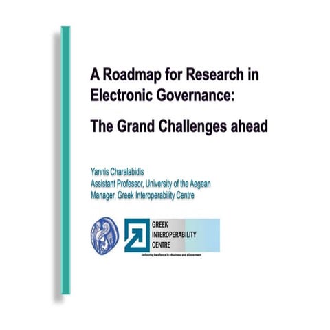 eGovernance Research Grand Challenges