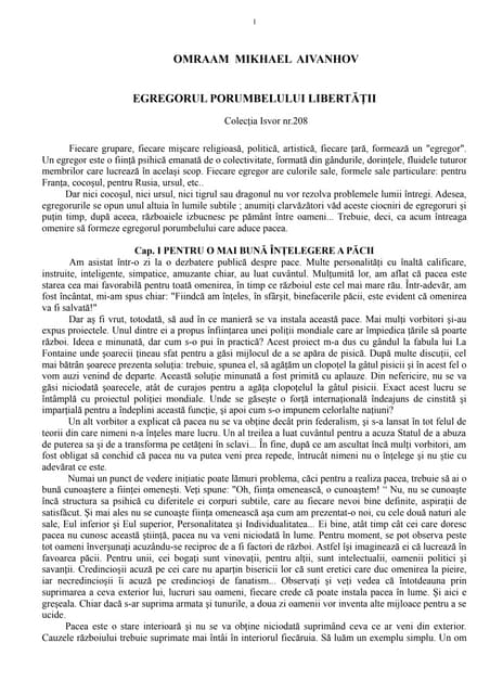 Egregorul porumbelului pacii 1