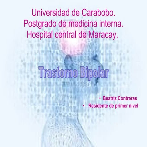 HCM - Egreso - Trastorno Bipolar