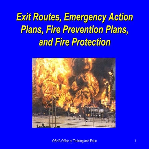 Egress Fire Ppt