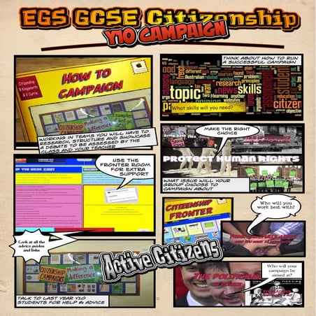 EGS Year 10 Citizenship Coursework