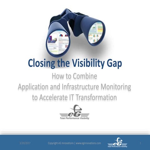 Closing the Visibility Gap | How to Combine Application & Infrastructure Moni...