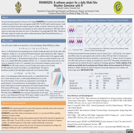 RMAWGEN: A software project for a daily Multi-Site Weather Generator with R E...