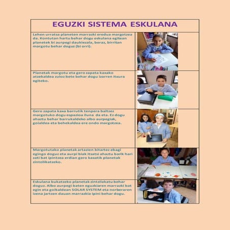 Eguzki sistema eskulana