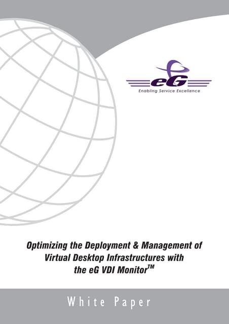 VDI Monitoring