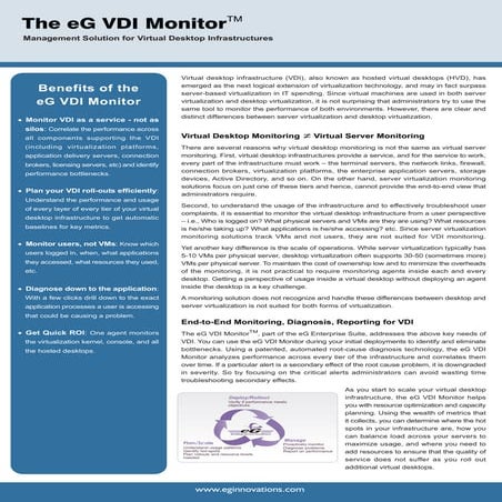 Virtual Desktop Infrastructure