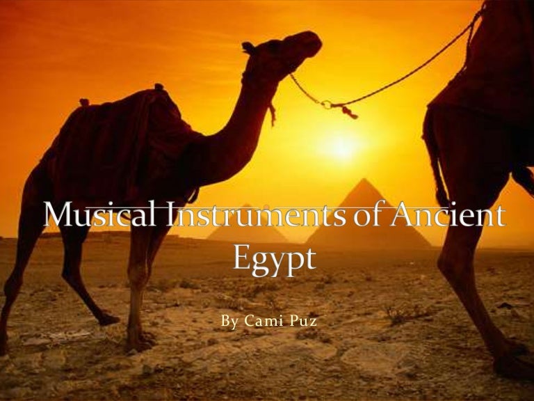 Musical Instruments of Ancient Egypt