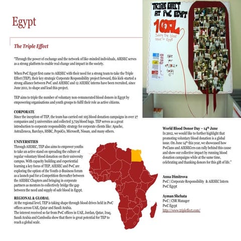 PwC and AIESEC Egypt Partnership