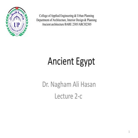 Egypt architecture lec 2 c