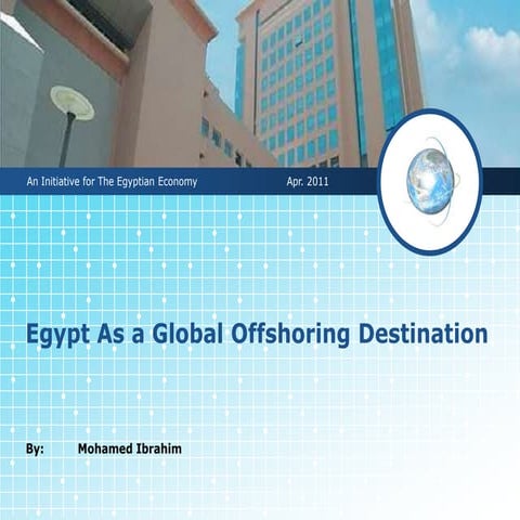 Egypt as a global offshoring destination