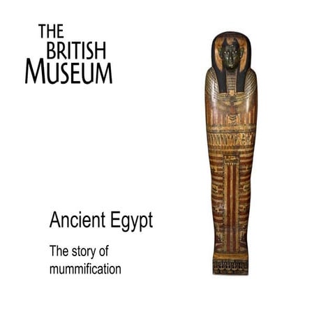 Egypt History  Mummification Slideshow Ks2