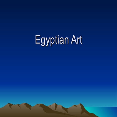Egyptian Art