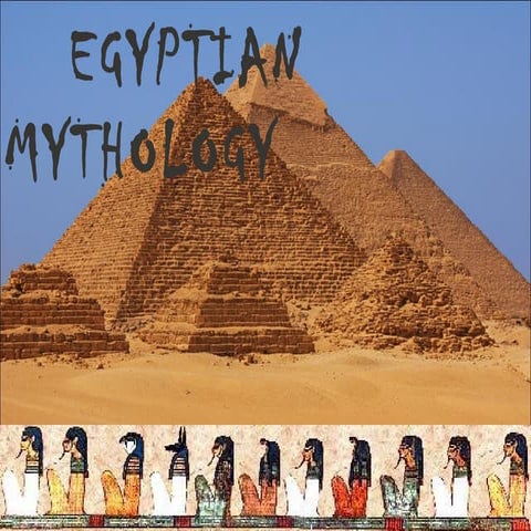 Egyptian mythology ppt