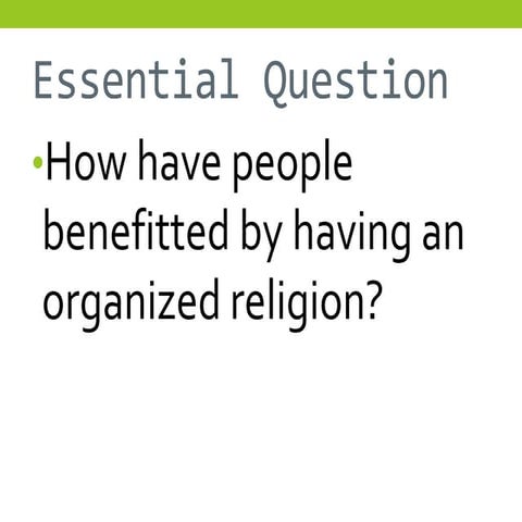 Egyptian religion presentation