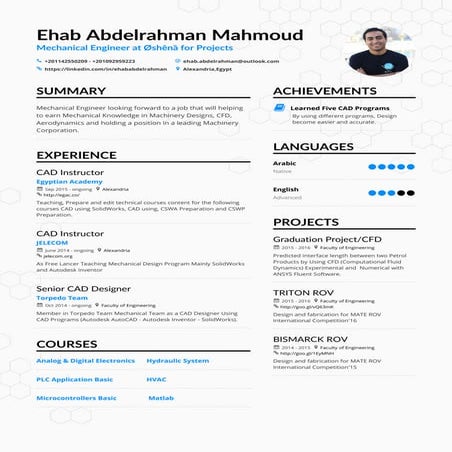 CV_ Ahmed Al Alami | PDF