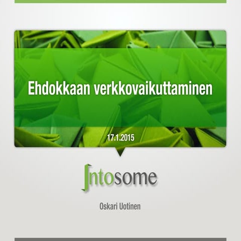 Eduskuntavaalit, ehdokkaan verkkovaikuttaminen