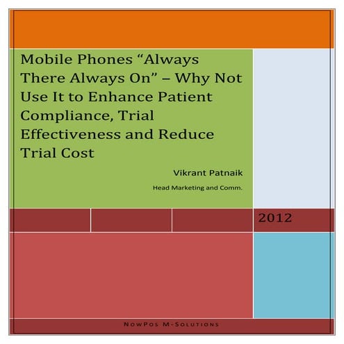 Mobile Phones - Always there and always on ! 