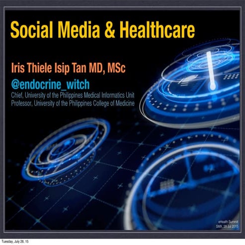 Social Media and Healthcare