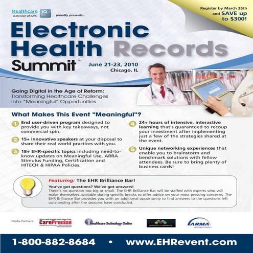 Electronic Health Records Summit