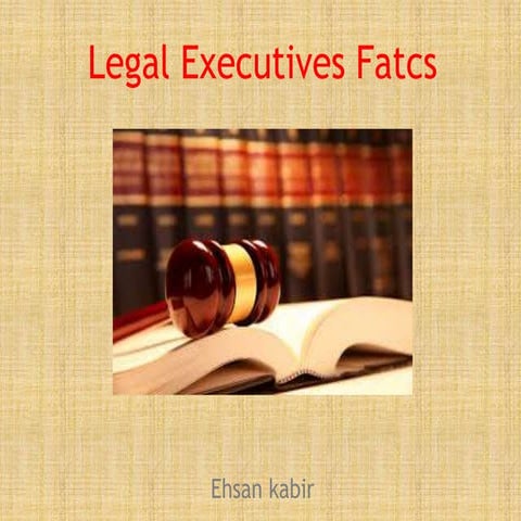 Ehsan kabir Solicitor | The Legal Profession in Britain | PPT