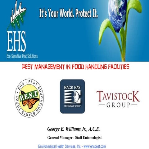 Pest Management In Commercial Food Establishments | PPT