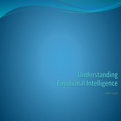 Emotional Intelligence