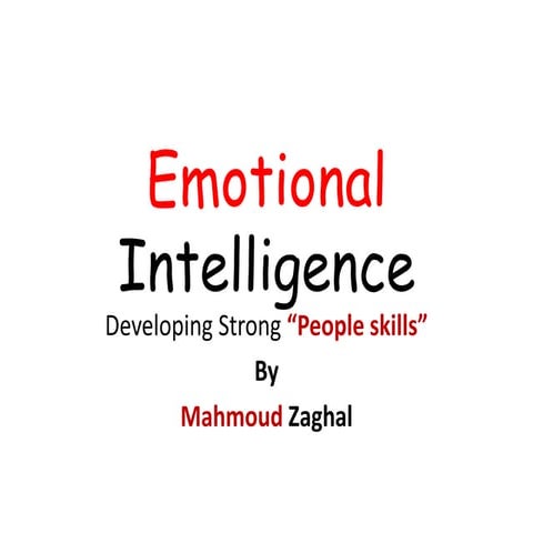 Emotional Intelligence 