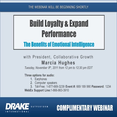 Building Loyalty and Expand Performance - Benefits of Emotional Intelligence