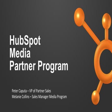 HUBSPOT MEDIA PARTNER PROGRAM [INBOUND 2014] 