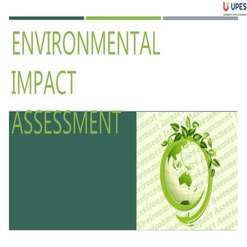 Environmental impact assessment 2020
