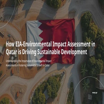 EIA-Environmental Impact Assessment in Qatar.pptx