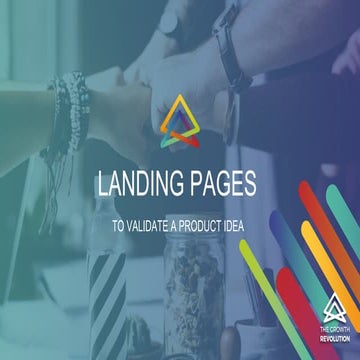 EIA2018Italy - Frederik Vandenweghe - Landing Pages to Validate a Product Idea