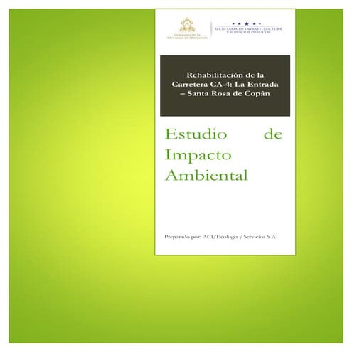 ESTUDIO DE IMPACTO AMBIENTAL | PDF
