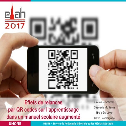 Effets de relances par QR codes sur l’apprentissage dans un manuel scolaire augmenté
