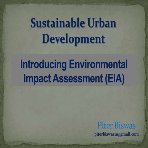 EIA Introduction