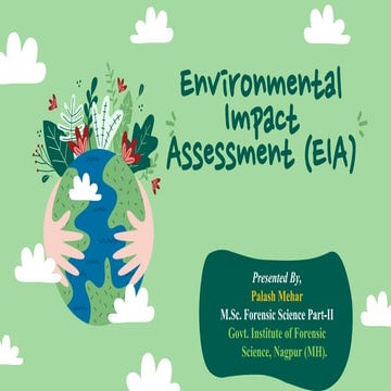 Environmental Impact Assessment (EIA)