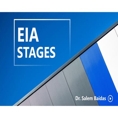 EIA Stages   