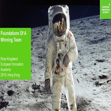 EIA2019HK - Team Formation - Ross Kingsland