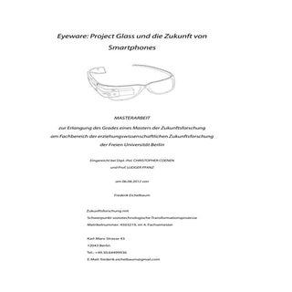 Eyeware - Project Glass und die Zuk...