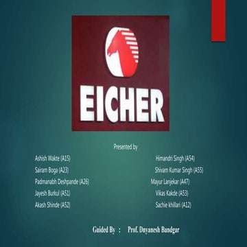 Eicher motar