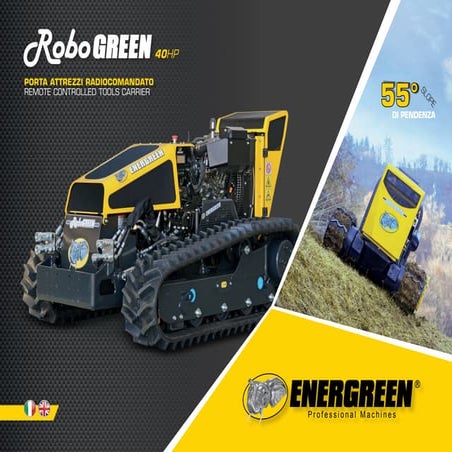 ENERGREEN - ROBOGREEN - DEPLIANT IT-EN | PDF