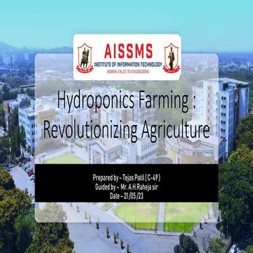 Hydroponics Farming